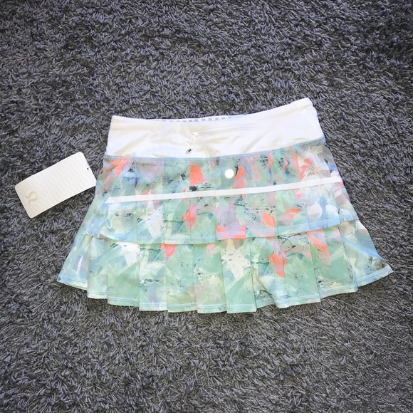 lululemon athletica Dresses & Skirts - Lululemon Run Pace setter blusher illusion skirt 4